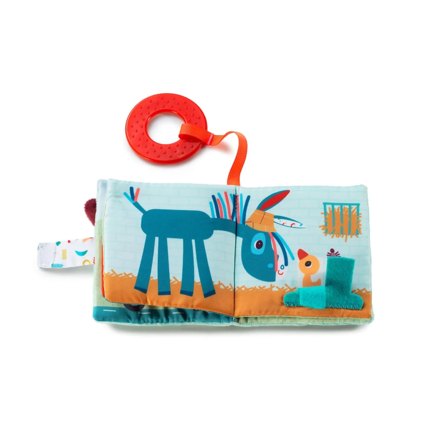 Lilliputiens Livre tissu imagier Ferme
