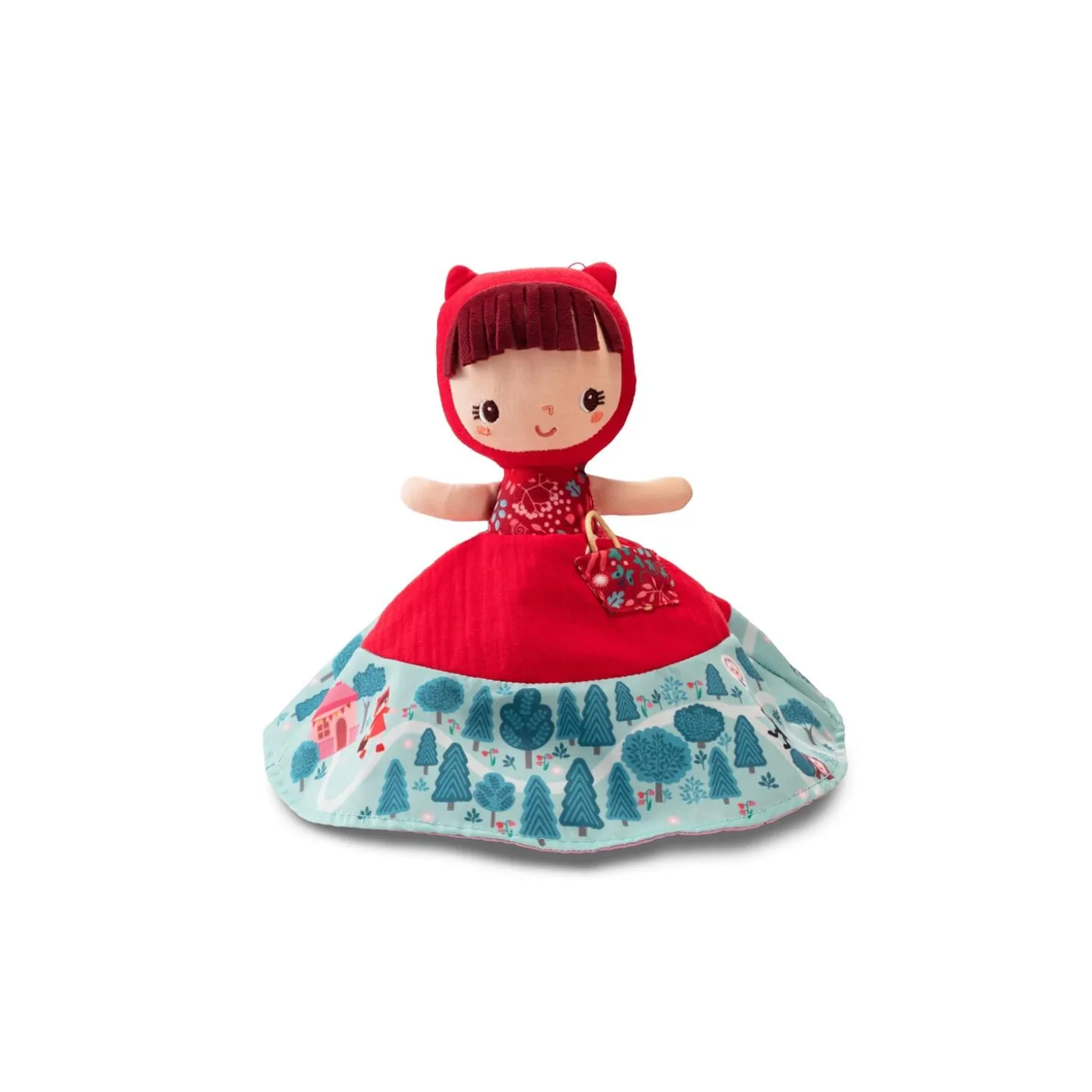 Lilliputiens Marionnette réversible Chaperon rouge