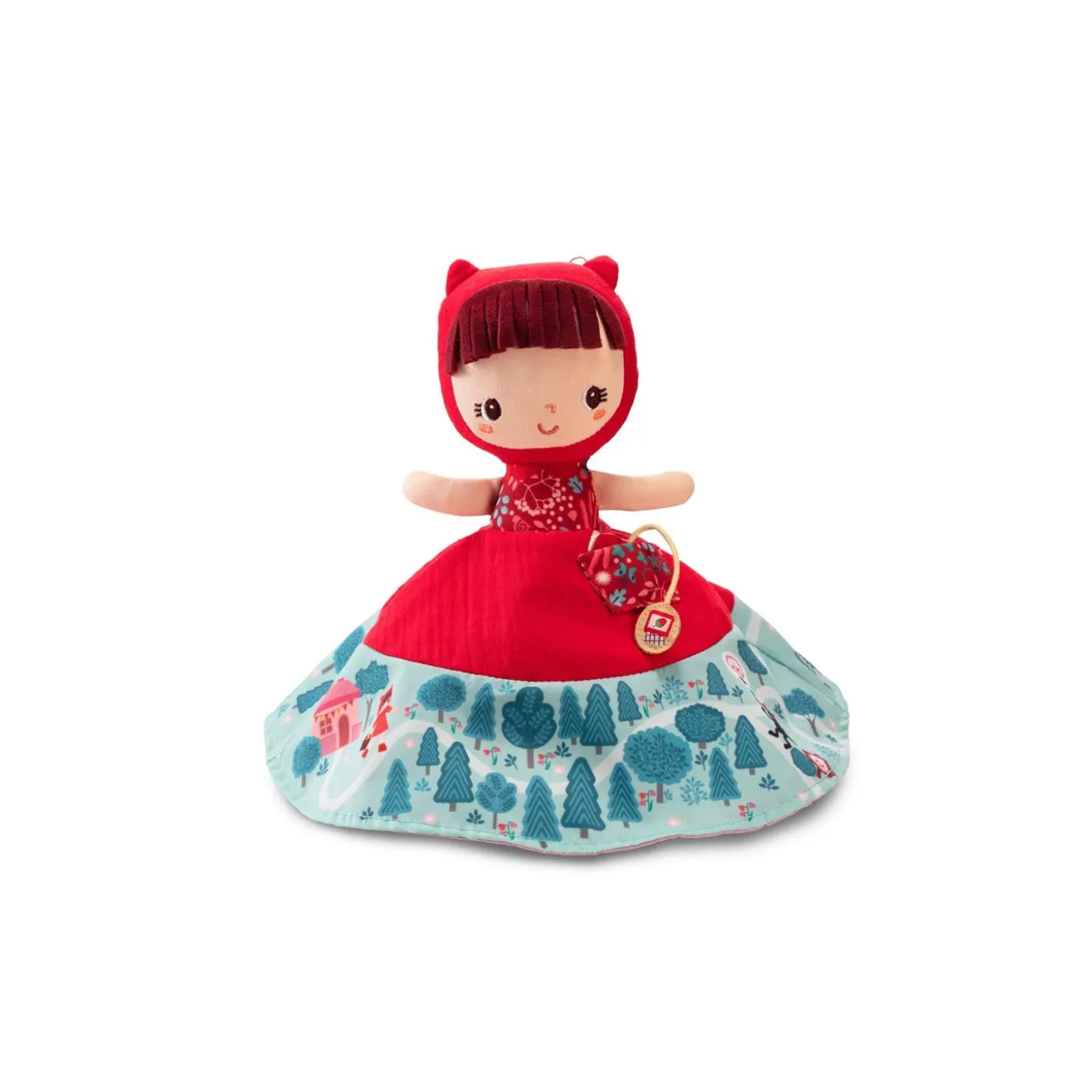 Lilliputiens Marionnette réversible Chaperon rouge
