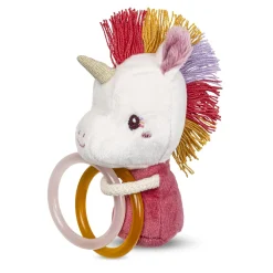 Lilliputiens                    Mini Hochet Licorne Lena    Rose