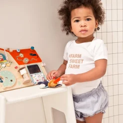 Lilliputiens                    Panneau d'activités Ferme