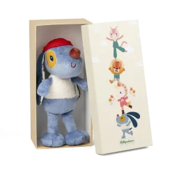 Lilliputiens Peluche Caline Jules Bleu/ Blanc/ Rouge