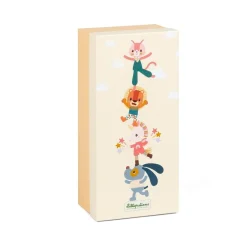Lilliputiens Peluche Caline Jeanne Rose/ Bleu