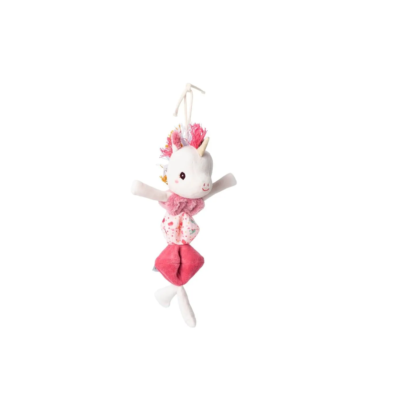 Lilliputiens Peluche d'activité lena mini dansant Blanc/Rose