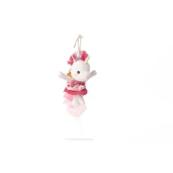Lilliputiens Peluche d'activité lena mini dansant Blanc/Rose