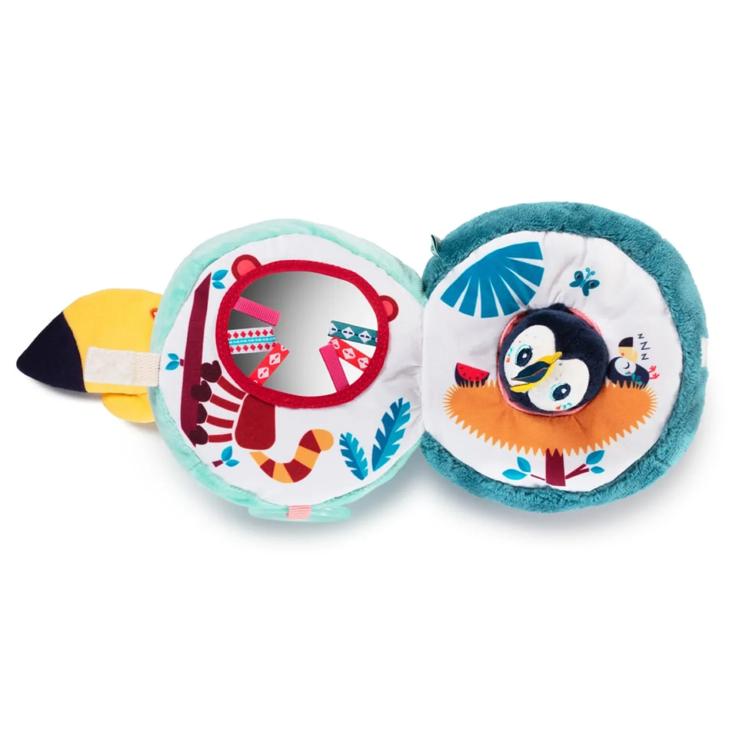 Lilliputiens Peluche d'activités Pablo Toucan