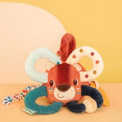 Lilliputiens Peluche d'activités Jack Anneaux Multi Activités Multicolore