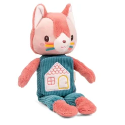 Lilliputiens Peluche à histoire Jeanne Rose 06 mois