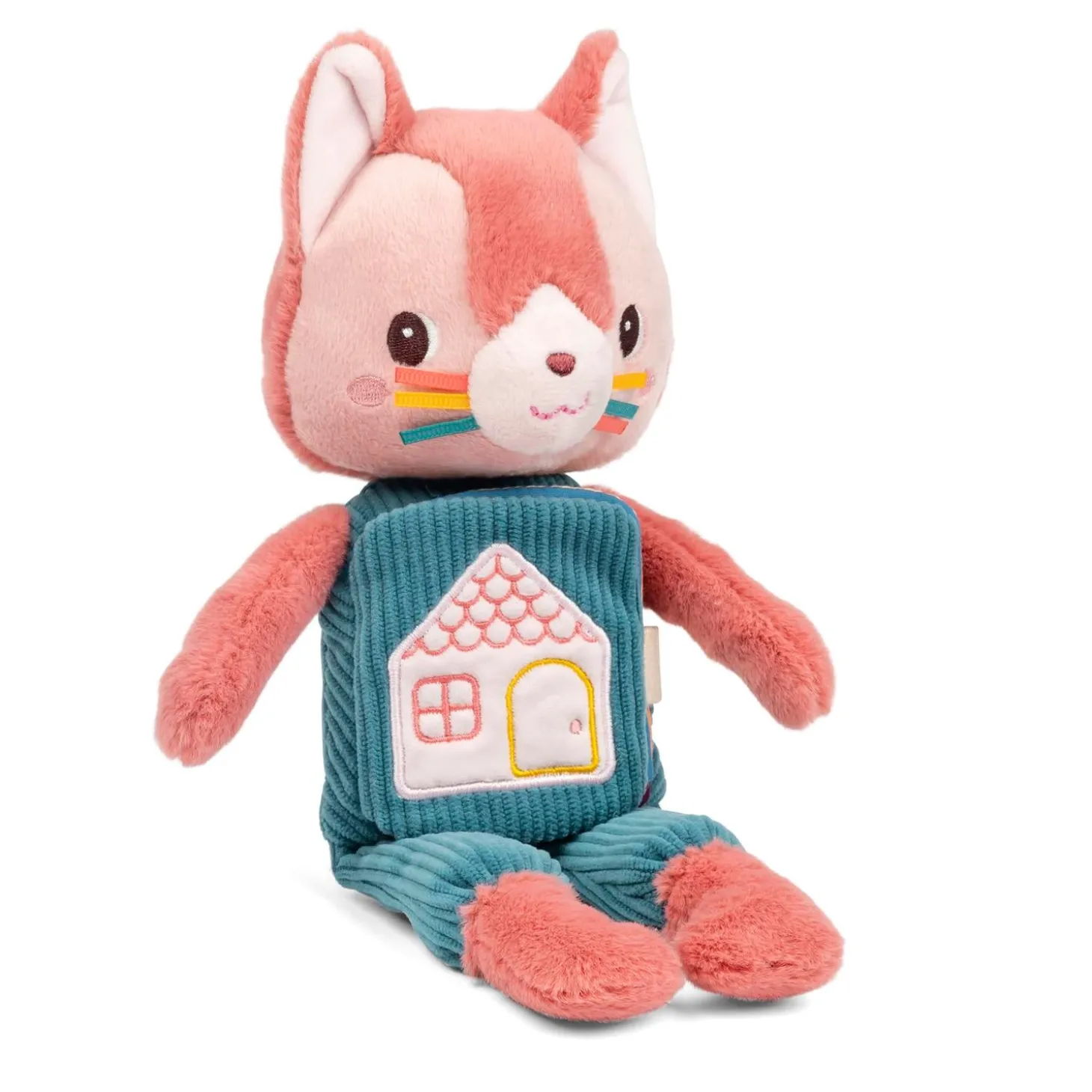 Lilliputiens Peluche à histoire Jeanne Rose 06 mois