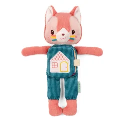 Lilliputiens Peluche à histoire Jeanne Rose 06 mois