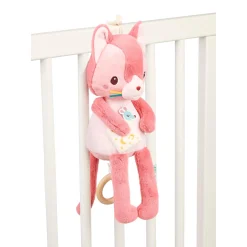 Lilliputiens Peluche Musicale Phosphorescente Jeanne Rose