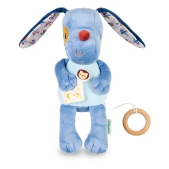 Lilliputiens                    Peluche Musicale Phosphorescente Jules    Bleu