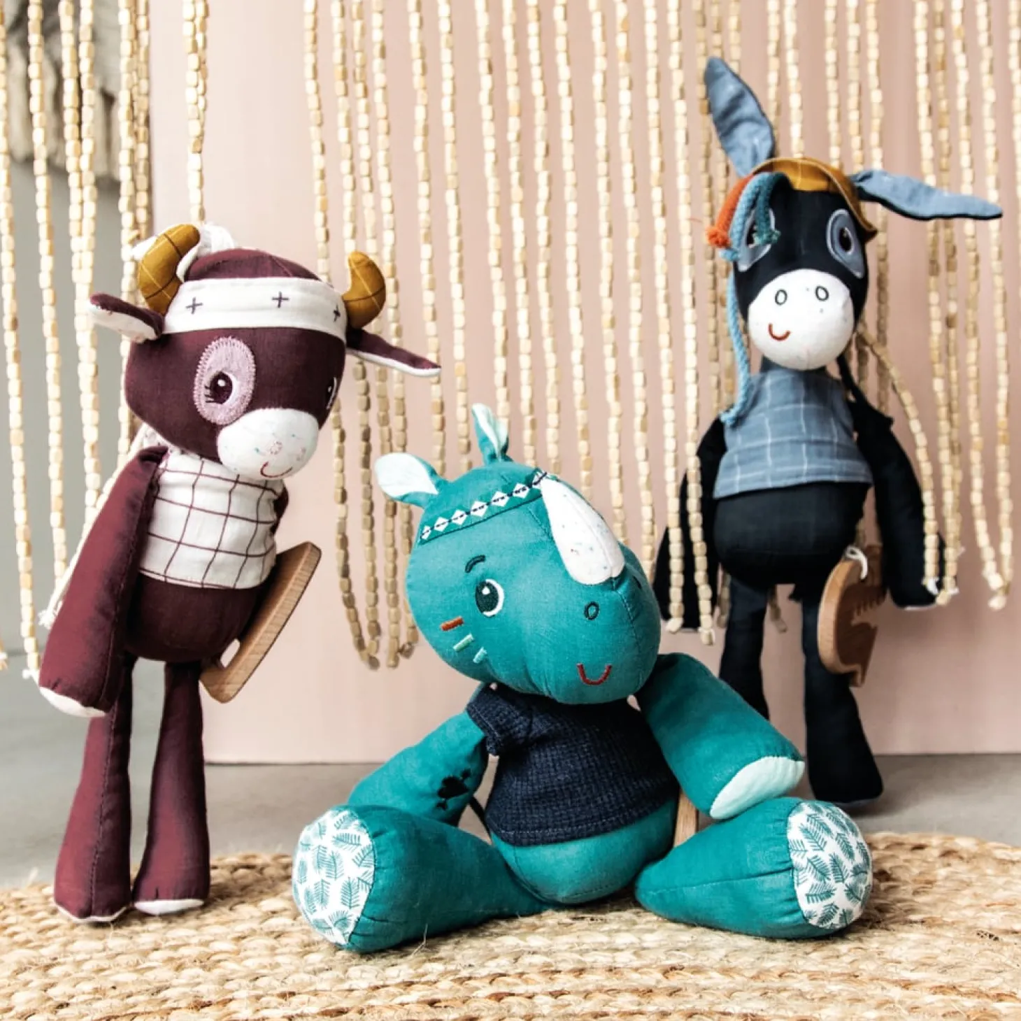 Lilliputiens Peluche Musicale Marius