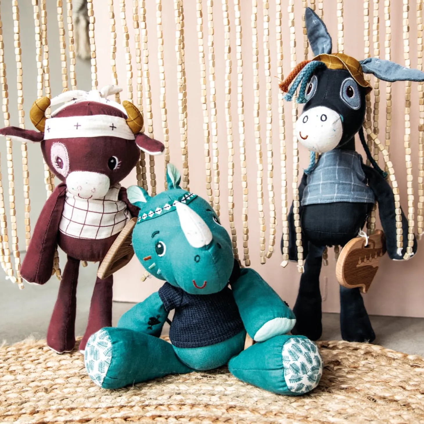 Lilliputiens Peluche Musicale Marius