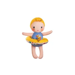 Lilliputiens                    Poupée de bain gaspard    Bleu, Jaune