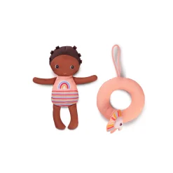 Lilliputiens                    Poupée de bain Lena    Rose, Marron