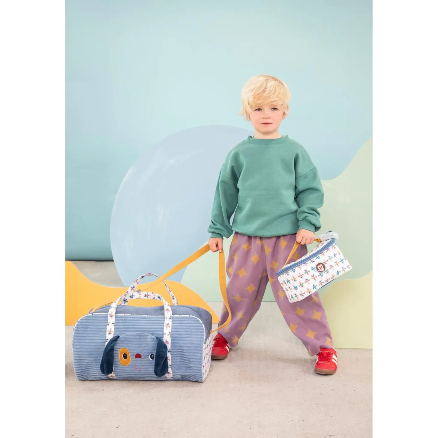 Lilliputiens Sac Week-End Jules Bleu 03 ans
