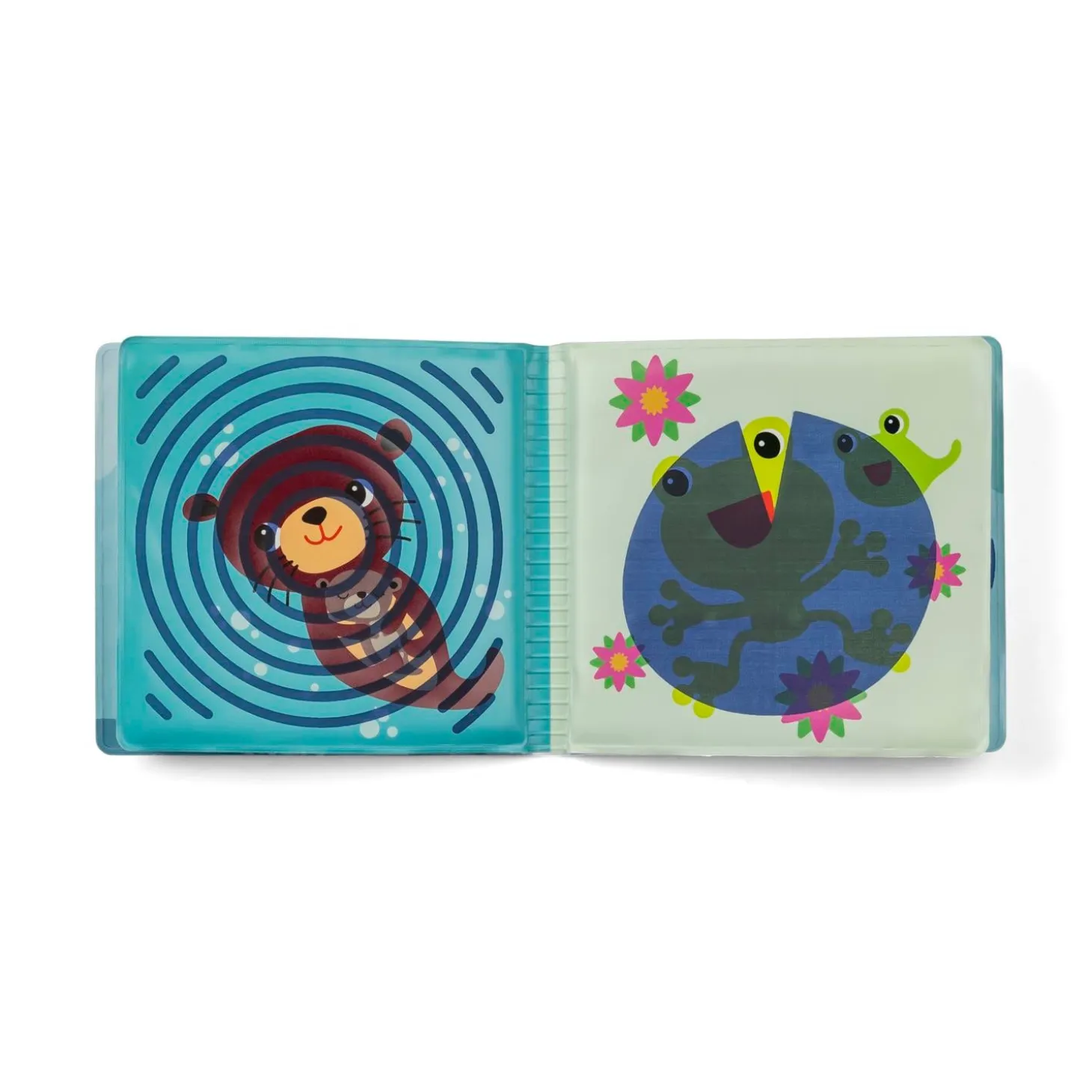 Lilliputiens Set de naissance 3 Livres Sensoriels Jardin Multicolore 03 mois