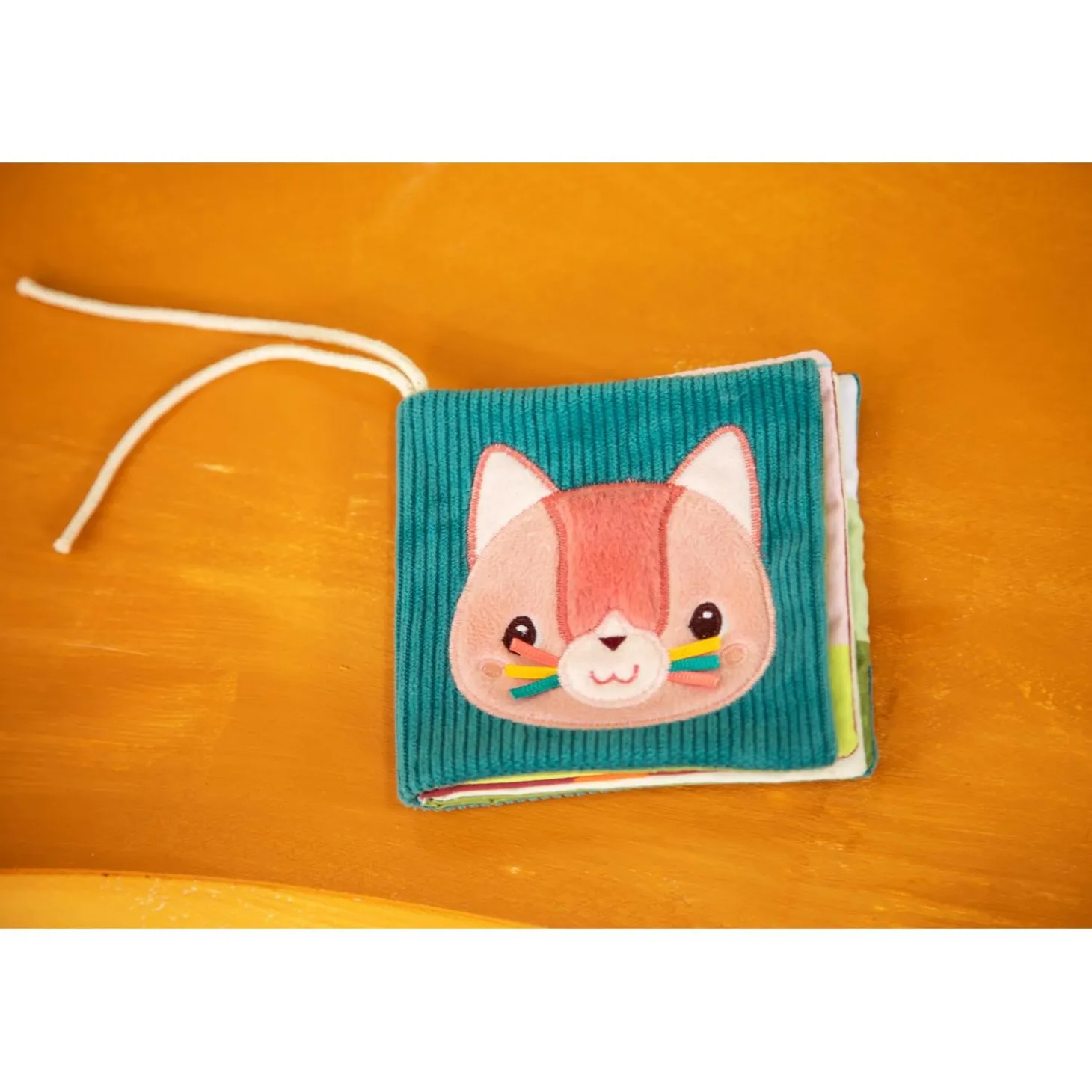 Lilliputiens Set de naissance 3 Livres Sensoriels Jardin Multicolore 03 mois
