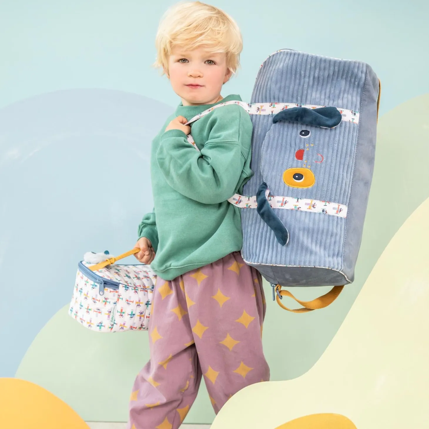 Lilliputiens Trousse de Toilette Jules Bleu 03 ans