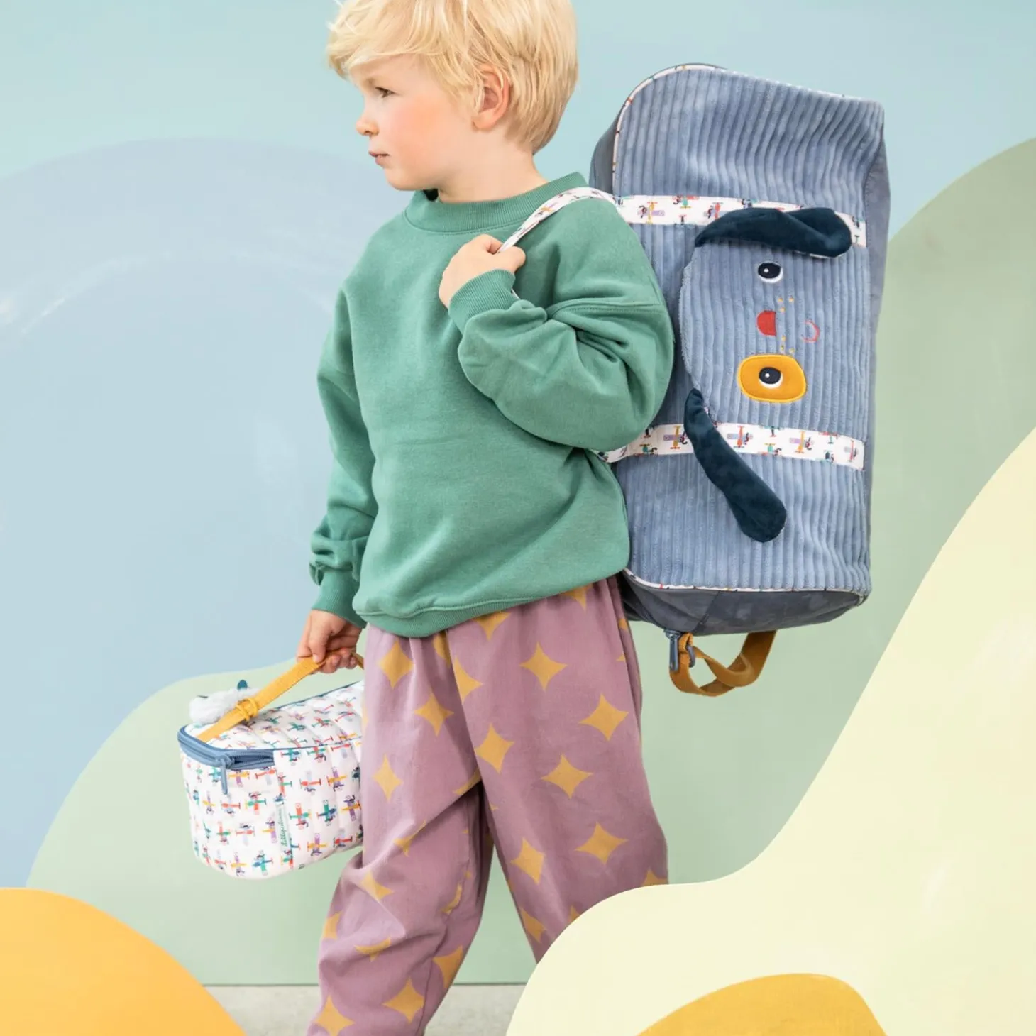 Lilliputiens Trousse de Toilette Jules Bleu 03 ans