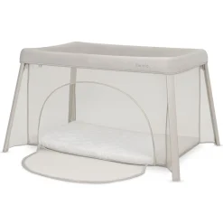 Lionelo                    Lit parapluie 2 en 1 Mila    Beige Cream
