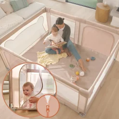 Lionelo Parc bébé Florence Easy Fold Beige Sand du nouveau-né à 4 ans