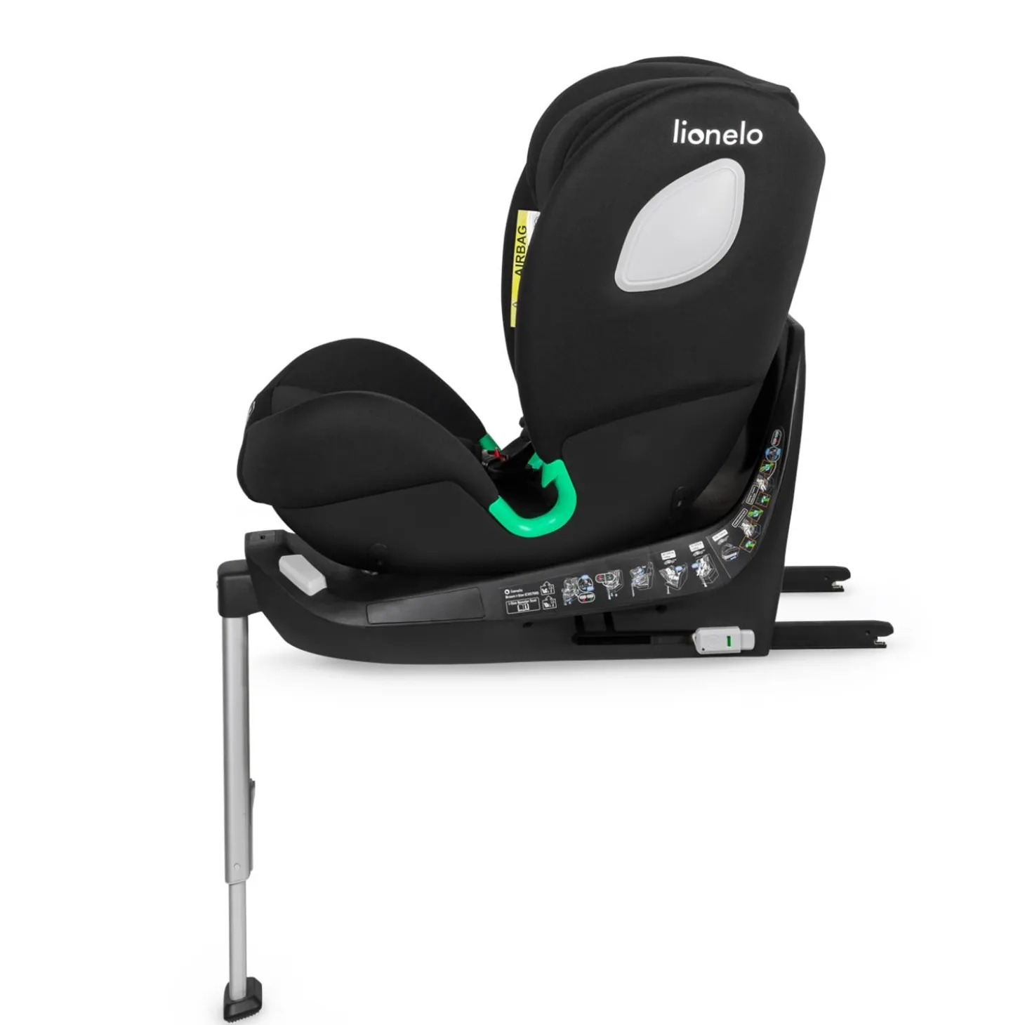 Lionelo Siège auto Braam i-Size Black Carbon