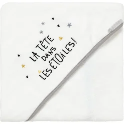 Little Band Cape de Bain Etoiles Filantes 70x70 cm