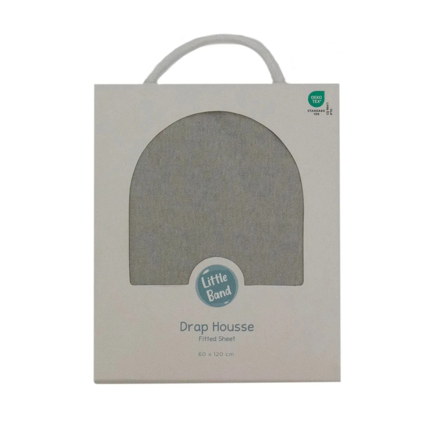 Little Band Drap Housse Jersey Gris