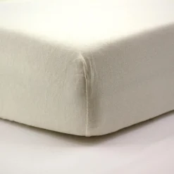 Little Band Drap Housse Jersey Ecru 70x140 cm