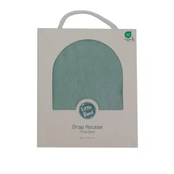 Little Band                    Drap Housse Jersey     Bleu/Vert