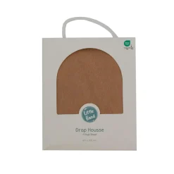 Little Band                    Drap Housse Jersey     Noix De Pécan            70x140 cm