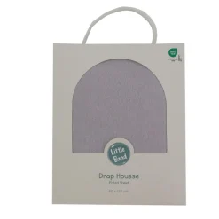 Little Band                    Drap Housse Jersey     Lilas