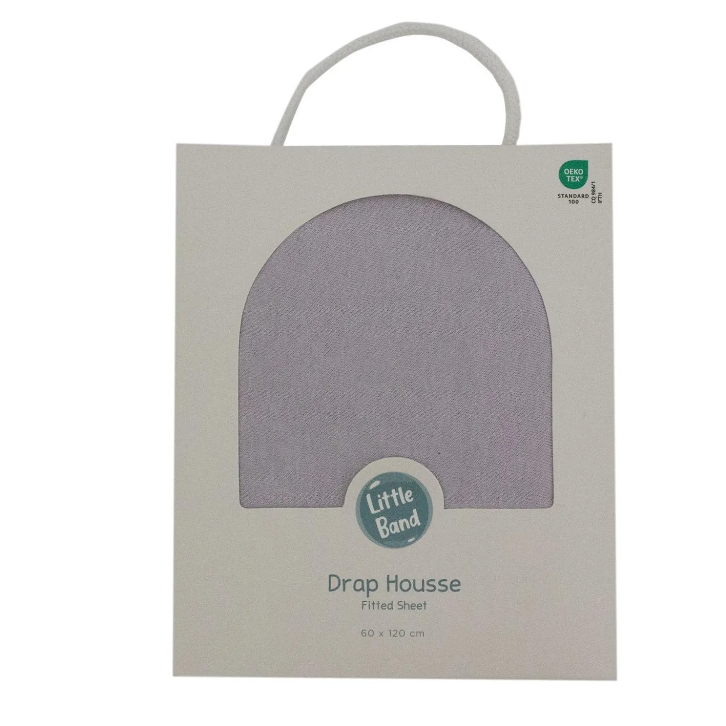Little Band Drap Housse Jersey Lilas