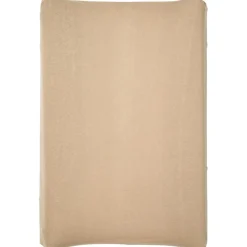 Little Band Housse de Matelas à langer Gaze de Coton Taupe 50x70 cm