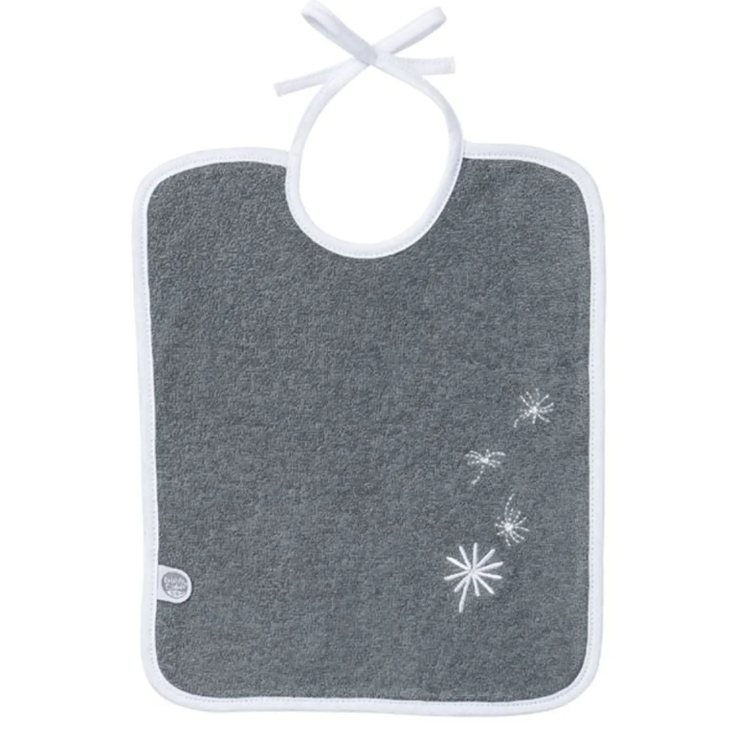 Little Band Lot de 3 bavoirs naissance Jeune Pousse 20x25 cm