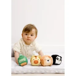 Little big friends 4 balles doudous Les Dooballs Jungle