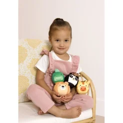 Little big friends 4 balles doudous Les Dooballs Jungle
