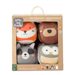 Little big friends                    4 balles doudous les Dooballs    Forêt