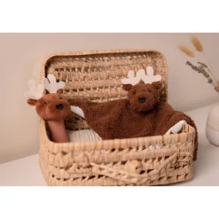 Little big friends                    Doudou Bruce l'Elan    Multicolore
