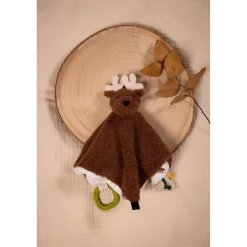 Little big friends                    Doudou Bruce l'Elan    Multicolore