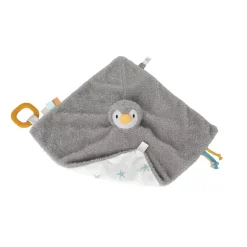 Little big friends Doudou Martin le Pingouin Multicolore