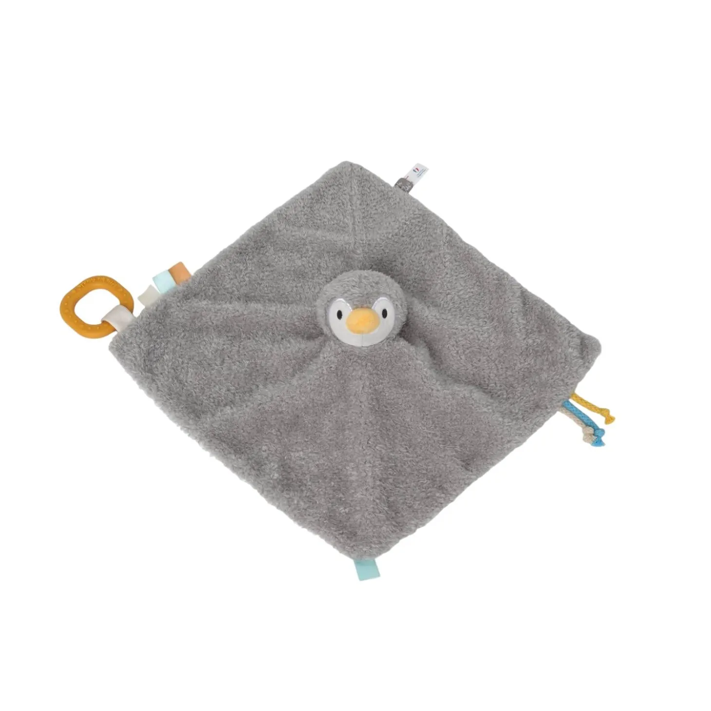 Little big friends Doudou Martin le Pingouin Multicolore