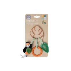 Little big friends Hochet en bois Jungle
