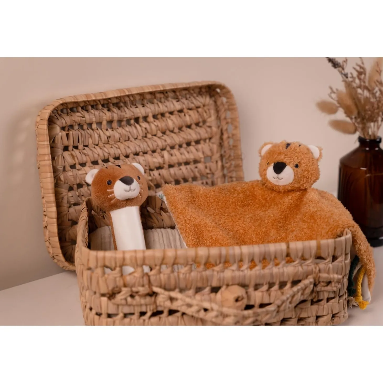 Little big friends Hochet pouêt Tim le Tigre Multicolore