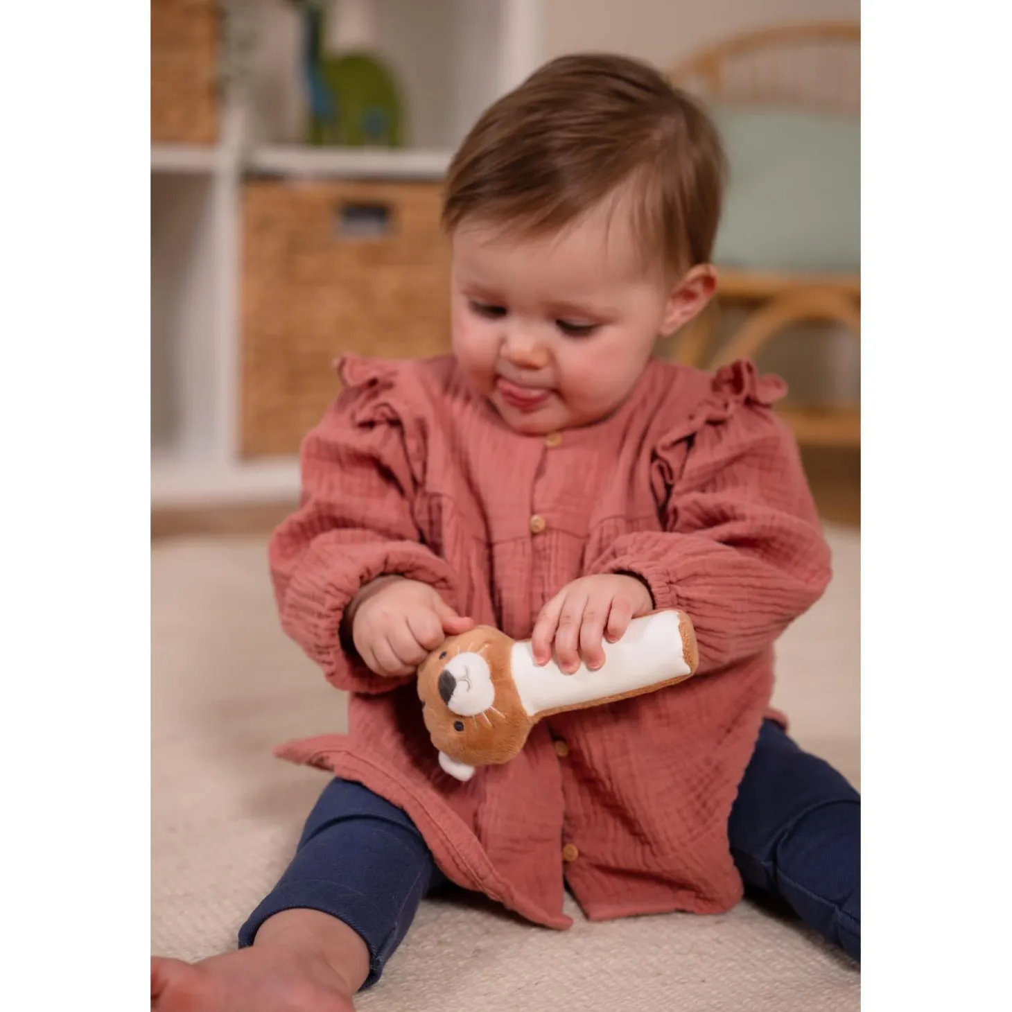 Little big friends Hochet pouêt Tim le Tigre Multicolore