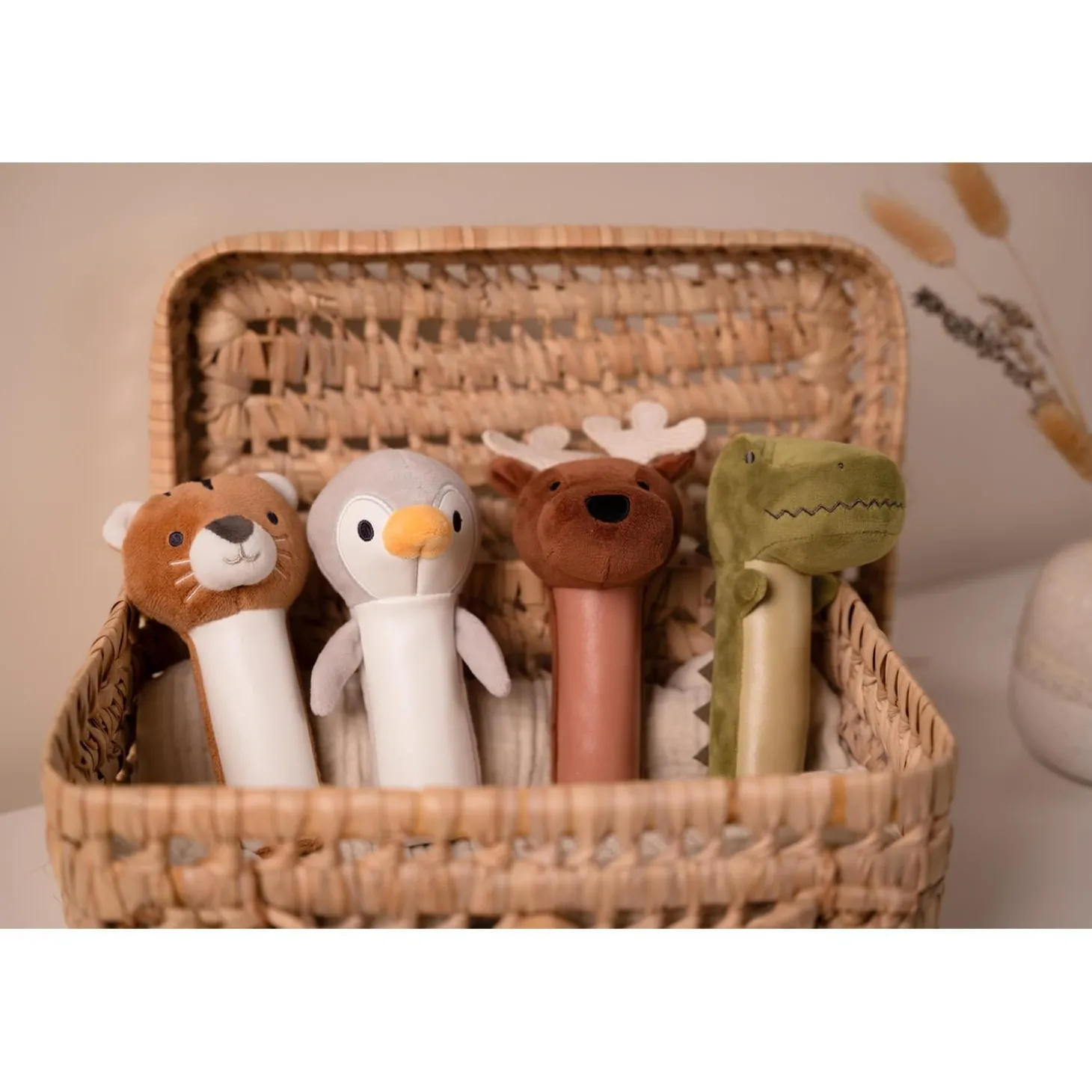 Little big friends Hochet pouêt Martin le Pingouin Multicolore