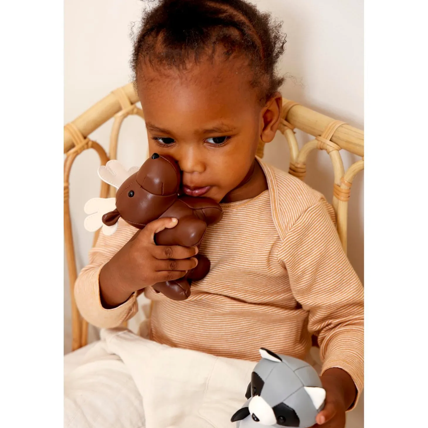 Little big friends Les Petits Animaux Bruce le petit Elan