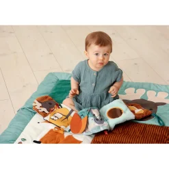 Little big friends Livre d'éveil 2 en 1 Foret